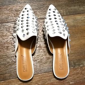 Studded Slip On Shoes